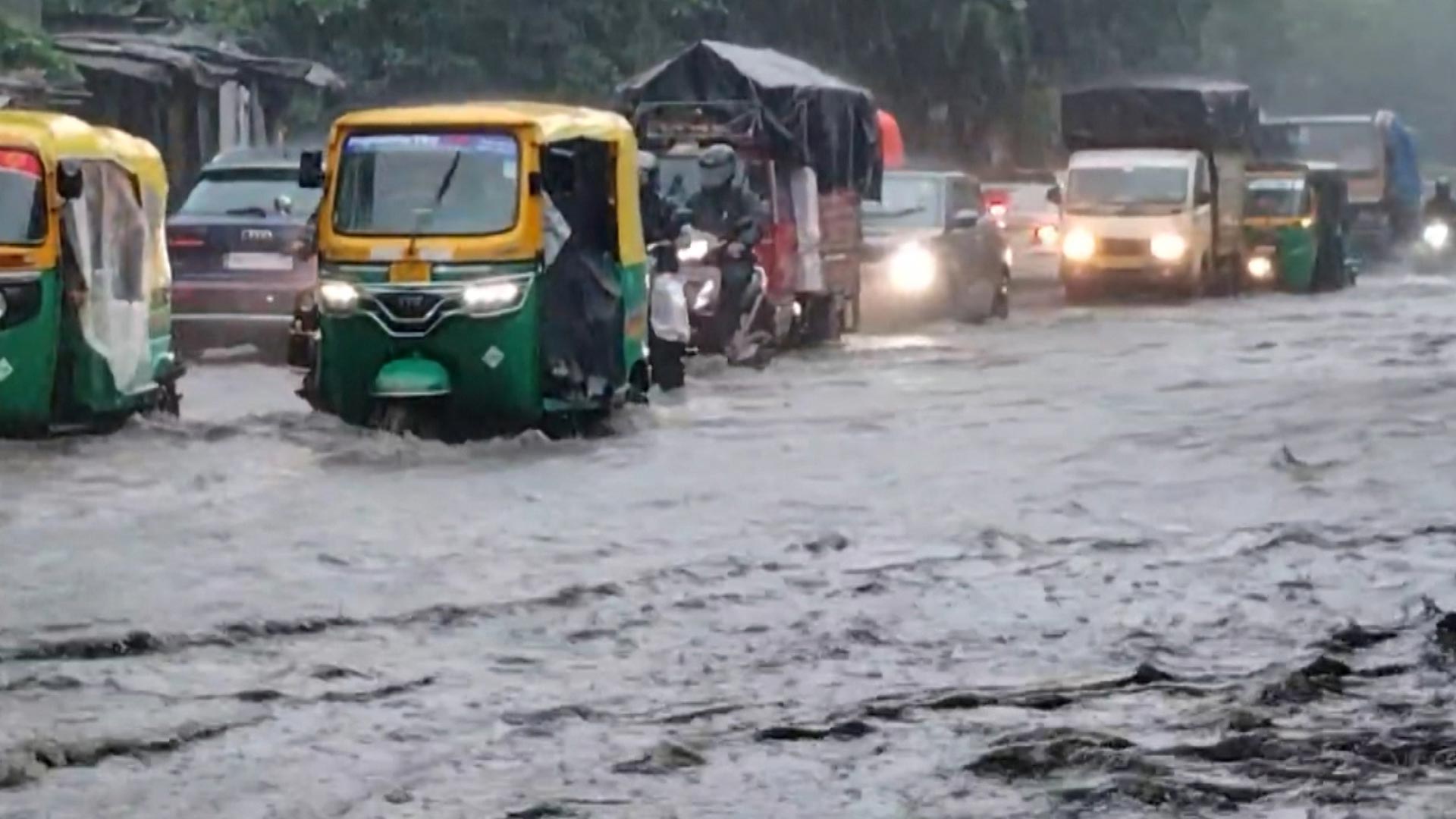 Heavy Rain Batters Gujarat, Flooding Hits Navsari, Bharuch And Surat