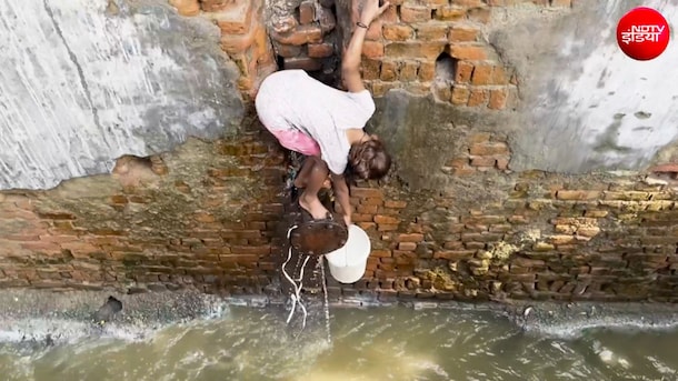दो घूंट पानी के लिए रोज जान पर खेलते बच्चे, नोएडा में गरीबों की दर्दनाक तस्वीर