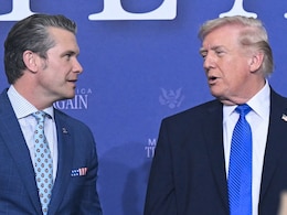 'Extremely Happy With Him': Trump On "Treasonous" Report Of Clash With Hegseth