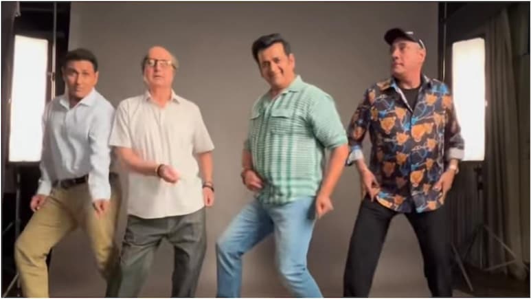 <i>Khosla Ka Ghosla 2</i>: Anupam Kher, Boman Irani Welcome Ravi Kishan With His Viral Dance Step