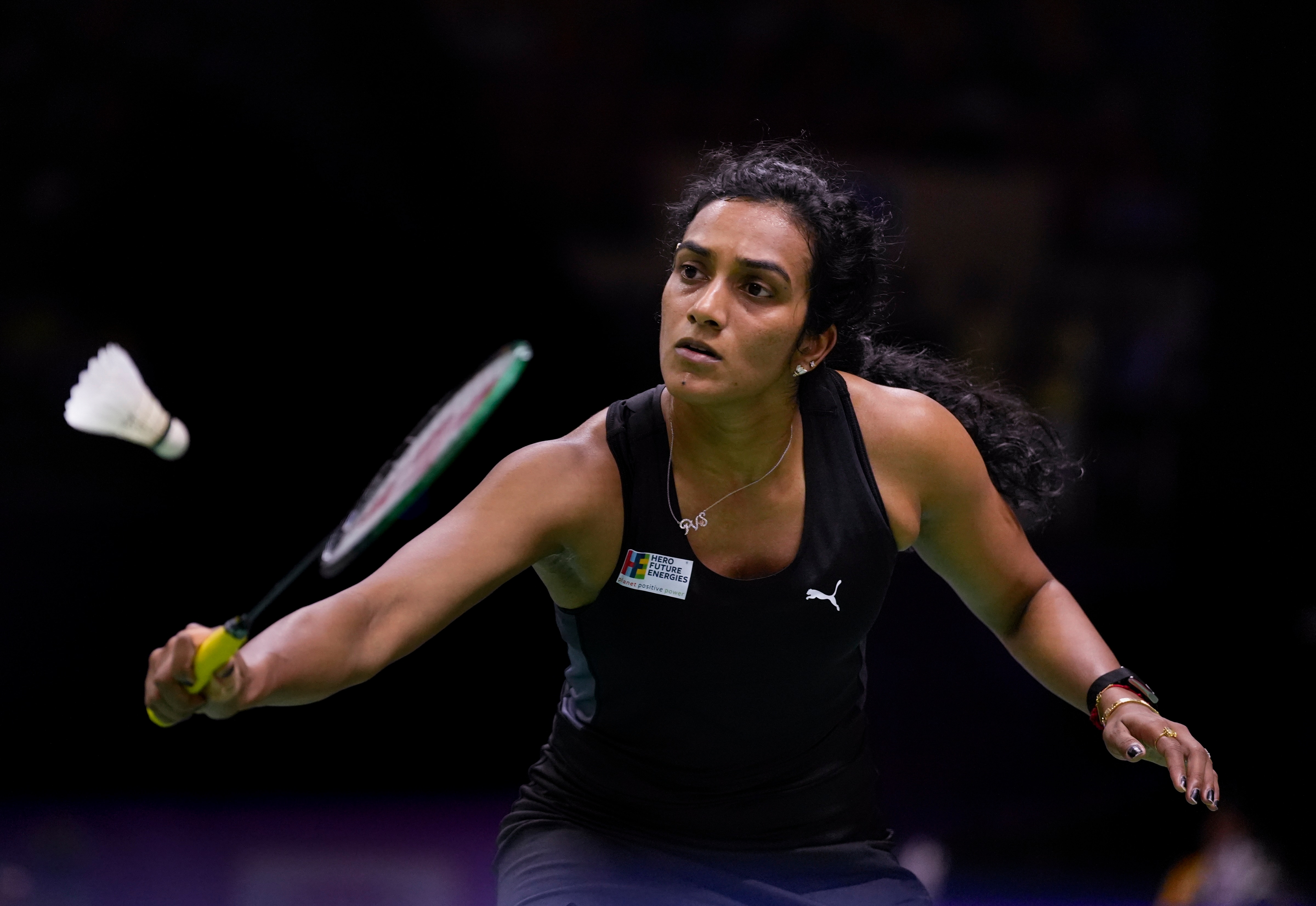 Top badminton matches draw attention at IG Stadium on Thursday
