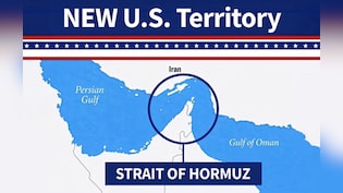 Trump Declares Strait Of Hormuz 'New US Territory', Shares Map To Claim Crucial Oil Route