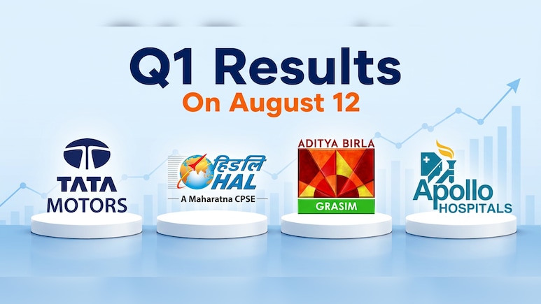 Q1 Results Today: Tata Motors, HAL, Grasim, Apollo Hospitals Among 500+ Companies To Announce Earnings On Aug. 12