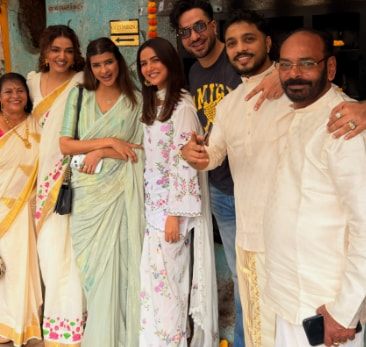 Rapper Raftaar's Onam Famjam With Aly Goni, Jasmin Bhasin And Lakshmi Manchu