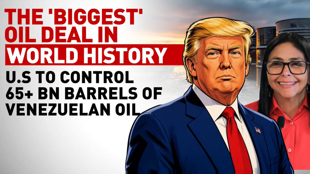 Trump Announces "Biggest Oil Deal In World History" With Venezuela