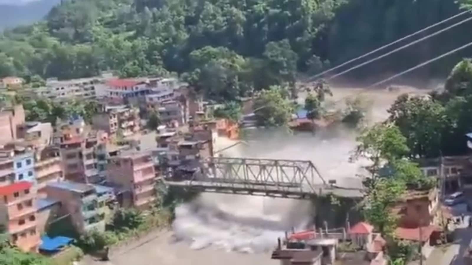 Flash Floods Wash Away Villages In Nepal, At Least 8 Bodies Recovered