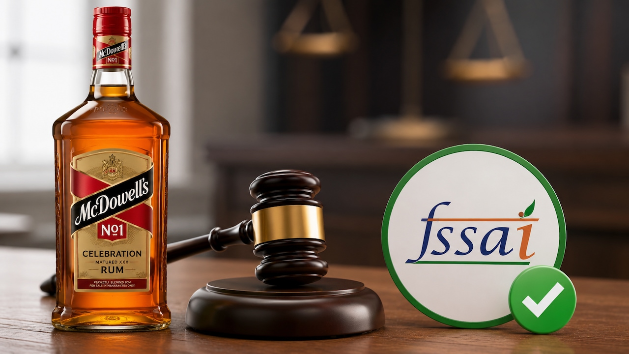 FSSAI Revokes Order Against United Spirits' McDowell's No 1 Rum From Baramati