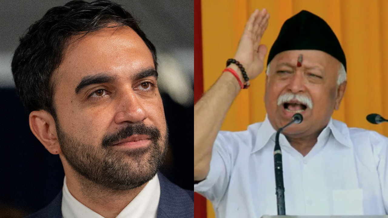 'I Don't Support Rally': Zohran Mamdani On RSS Chief Mohan Bhagwat's Event In New York