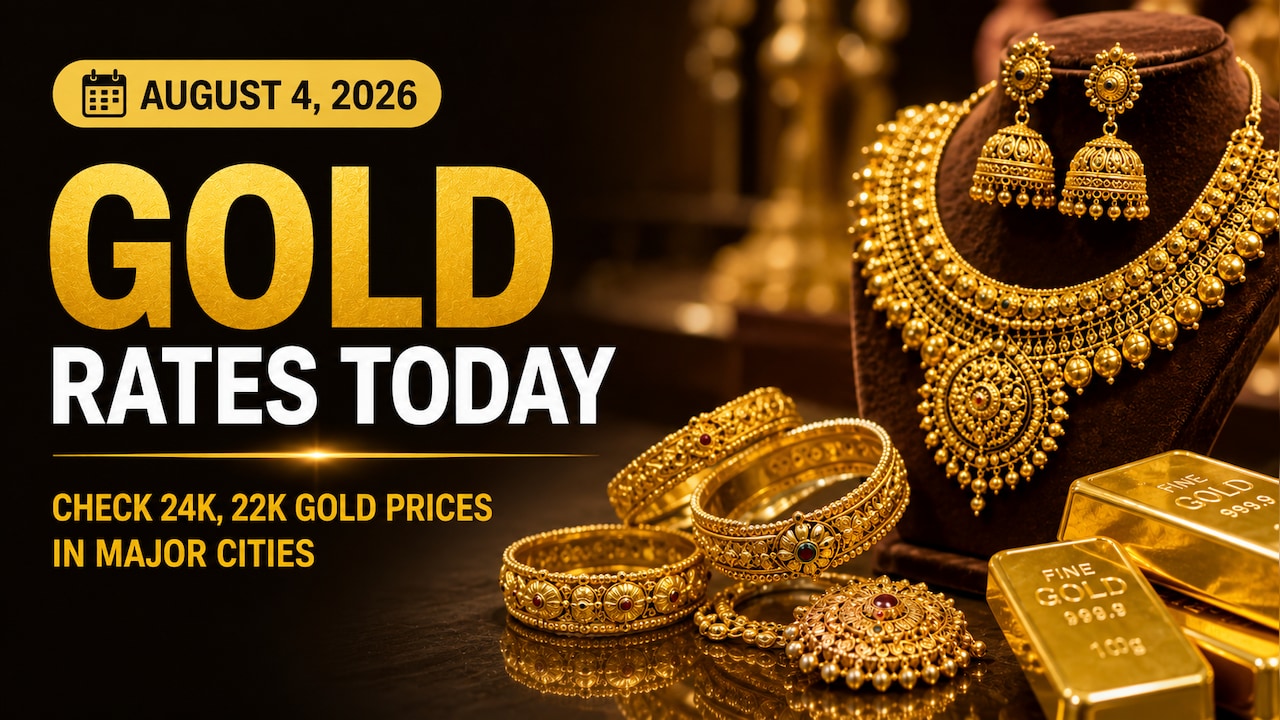Gold Rate Today: Check 24K, 22K Gold Prices In Mumbai, Delhi, Chennai, Kolkata, Bengaluru On August 4