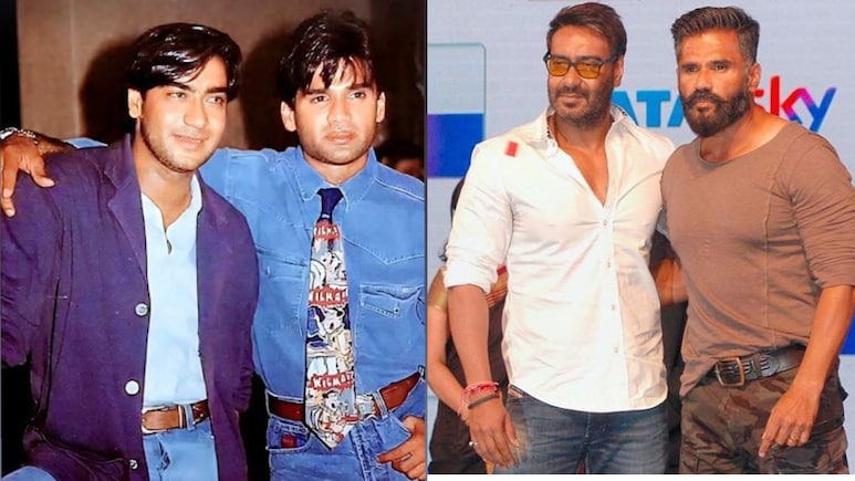 Ajay Devgn's Birthday Wish For Suniel Shetty Takes Fans Back To <i>Dilwale</i> Days