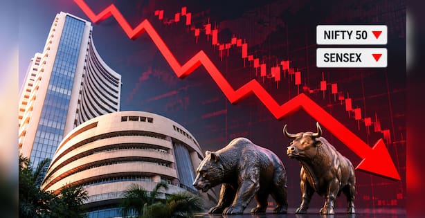 Stock Market Crash: Sensex Down 500 Points, Nifty Below 24,000 — Three Reasons Why