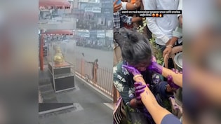 Shivaji Maharaj Statue Targeted In Pune: Woman Allegedly Throws Slipper, Stones; Locals Confront Her