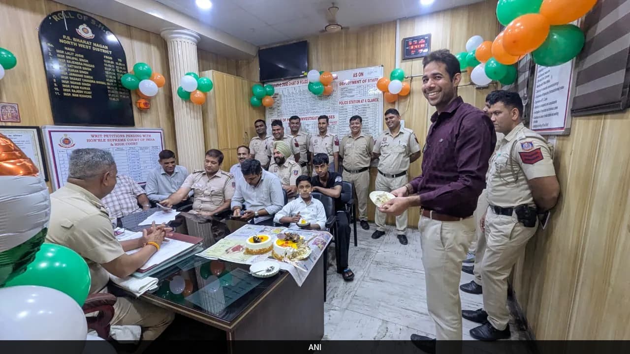 Delhi Police Turn 9-Year-Old's Unusual Birthday Wish Into A Memorable Celebration