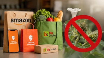 Karnataka Suspends Food Licences Of Amazon, Swiggy Instamart, BigBasket Over 'Poisonous' Datura Sales