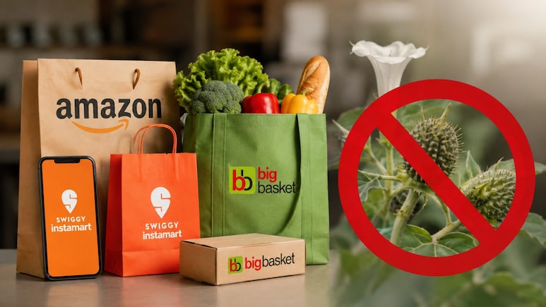 Karnataka Suspends Food Licences Of Amazon, Swiggy Instamart, BigBasket Over 'Poisonous' Datura Sales