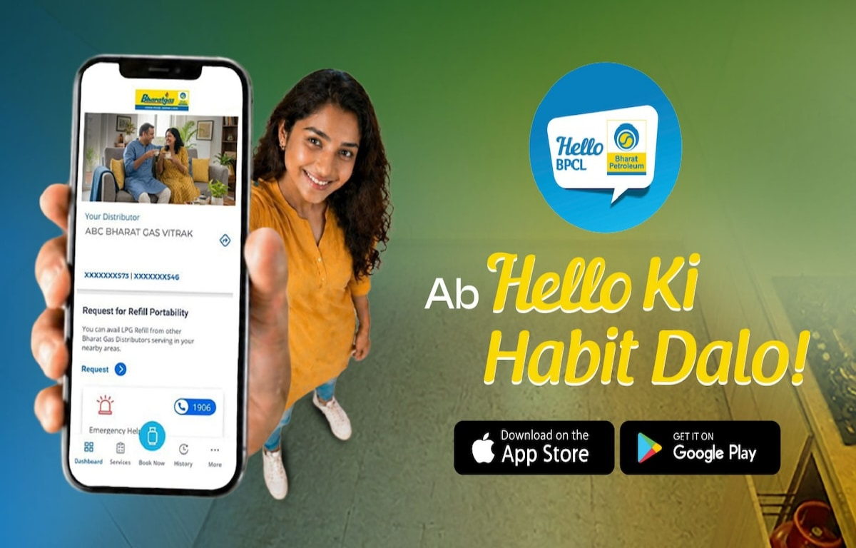 ndtv.com - Team Advertorial - HelloBPCL: Your One-Stop App For LPG Booking, Fuel Payments And Business Solutions