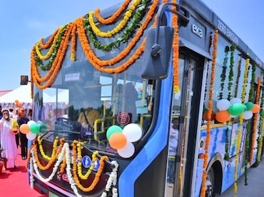 अजमेर को 100 पीएम ई-बस मिलने की हुई शुरुआत, पहले चरण में इन 5 रूटों पर चलेंगी AC इलेक्ट्रिक बस