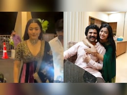 Video: Rashmika Mandanna Steps Out With Vijay Deverakonda For The First Time After Hip Injury