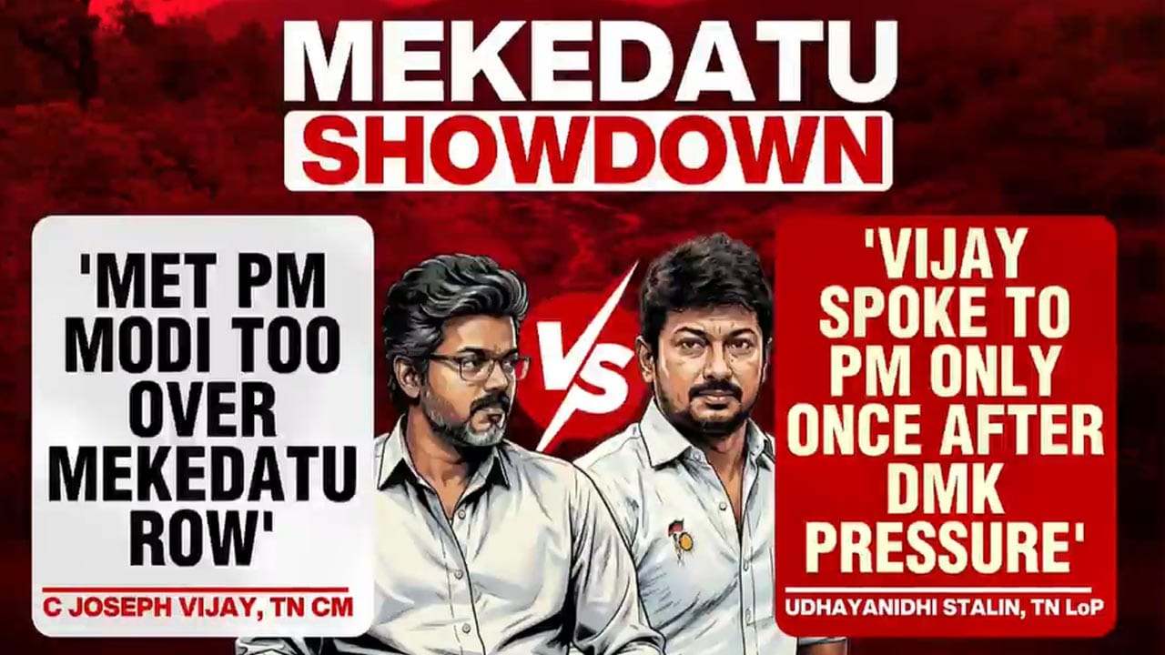 A Day Before Vijay's Delimitation Meet, DMK's 'Mekedatu' Condition