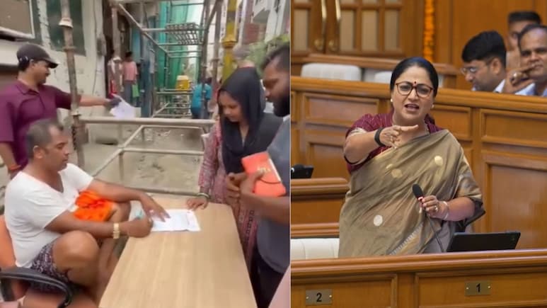 बनियान और शॉर्ट्स पहने AAP विधायक का वीडियो देख भड़कीं सीएम रेखा गुप्ता, कहा- ठीक से कपड़े पहनें