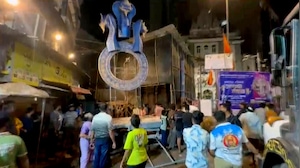 Ganesh Idol Falls During Arrival Ceremony In Mumbai, 2 DFad, 5 Injured