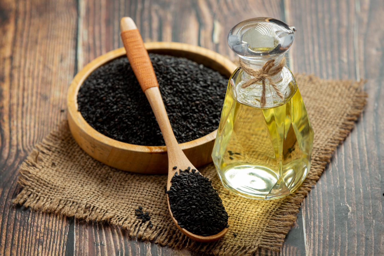 Black sesame seeds can combat fatigue when consumed in controlled quantities
