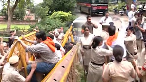 Paper Leak Row Reaches Punjab, ABVP Holds Massive Protest In Chandigarh