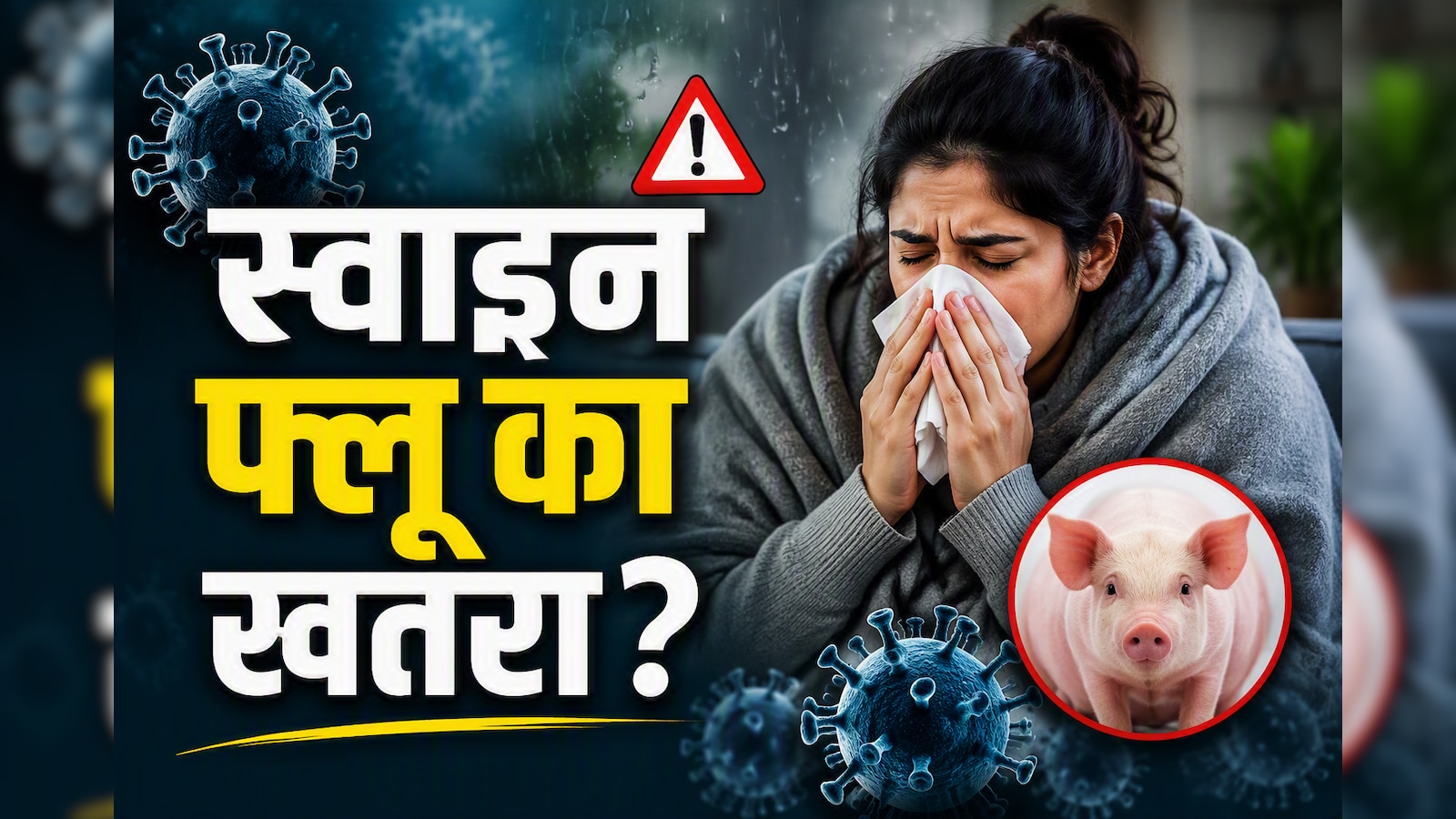 दिल्ली-NCR में स्वाइन फ्लू (H1N1) का प्रकोप, मामले तेजी से बढ़े