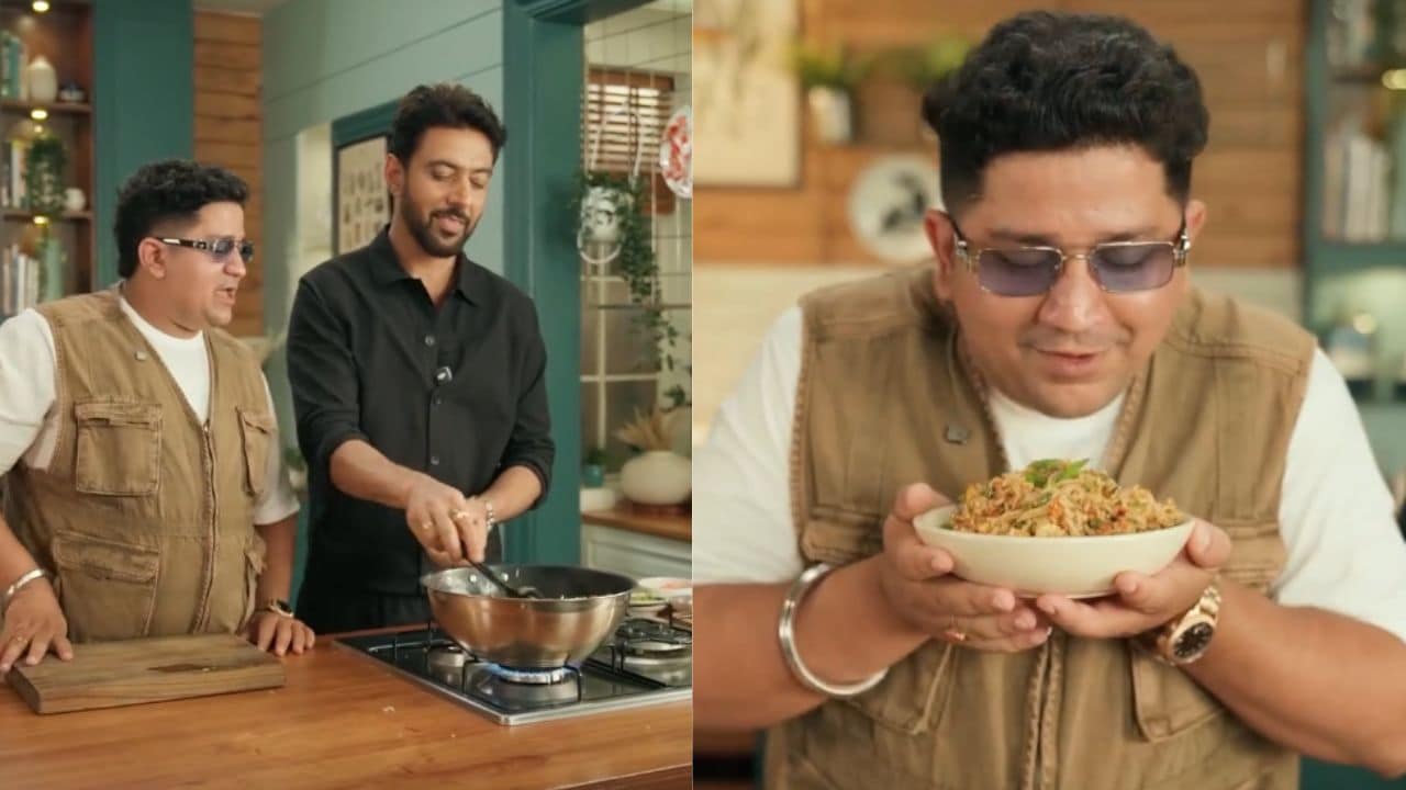 Video: Chef Ranveer Brar Teaches Ansh Chopra How To Cook Delicious Fried Rice