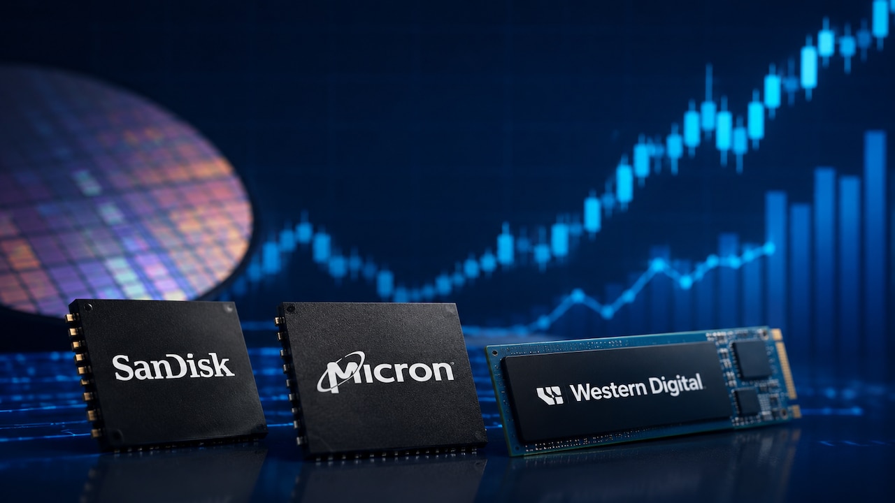 Memory Trumping AI? Indian Investors Turn To SanDisk, Micron, Western Digital Among Chip Stocks