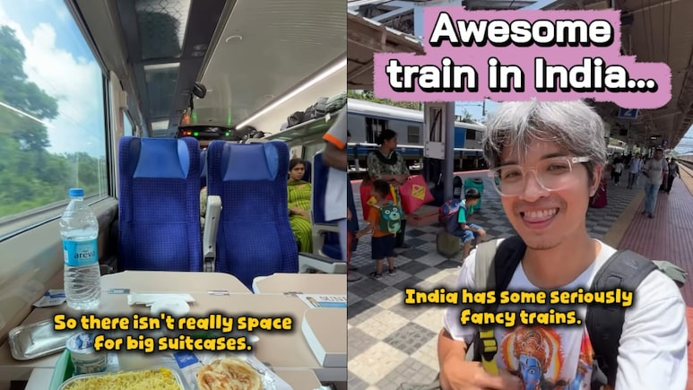 'Don't Be Scared,' Foreign Student's Honest Review Of Vande Bharat Goes Viral