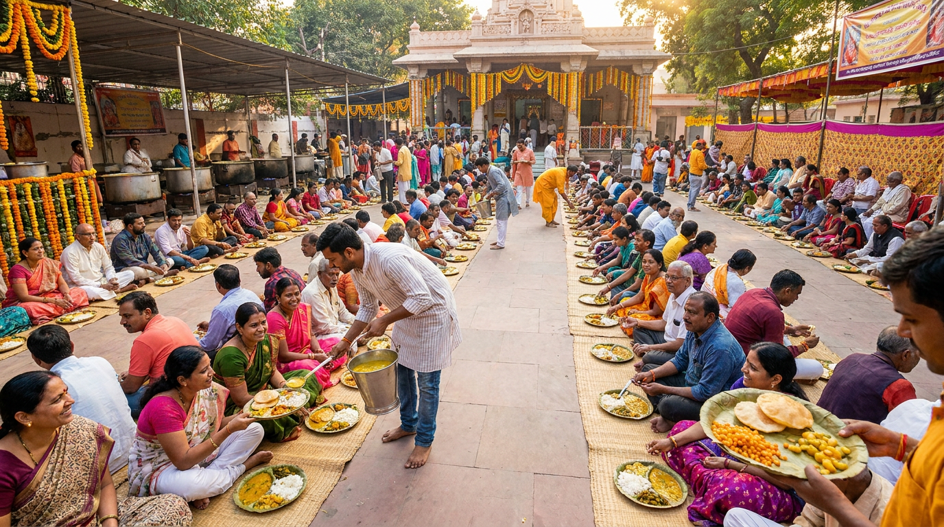 Maharashtra Food Body Makes Licence Mandatory For Bhandara, Mahaprasad Event