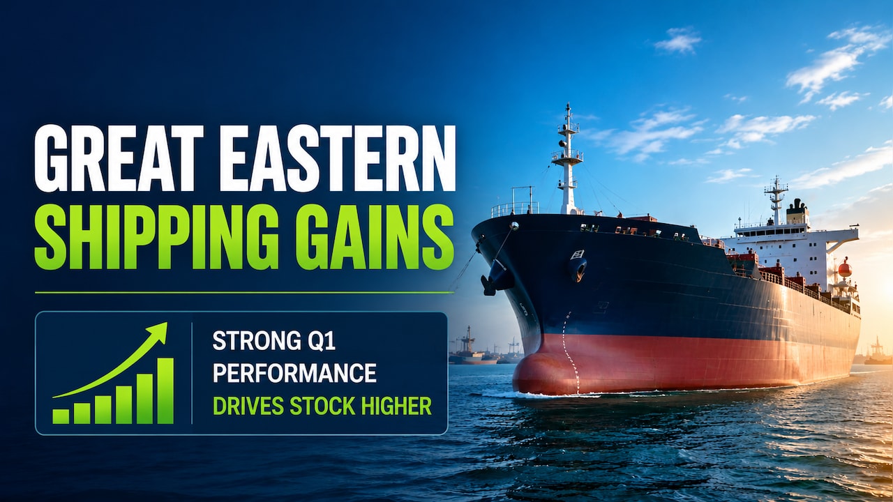 Stock Jumps 8%: Great Eastern Shipping Company Share Price Surges 8% After Q1 Profit Spikes 2.5x