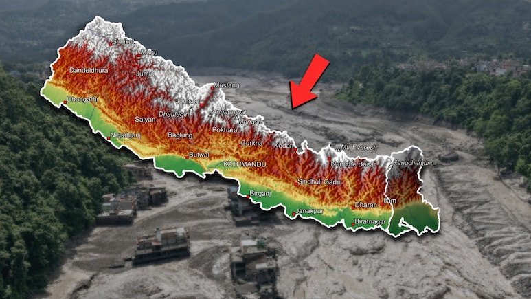 दुनिया का सबसे डेंजर जोन बन गया नेपाल, हर साल आती हैं बाढ़-लैंडस्लाइड और भूकंप, जमीन के अदंर छिपा है राज