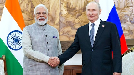 PM Modi-Putin Handshake Signals New Defence Chapter In Ties