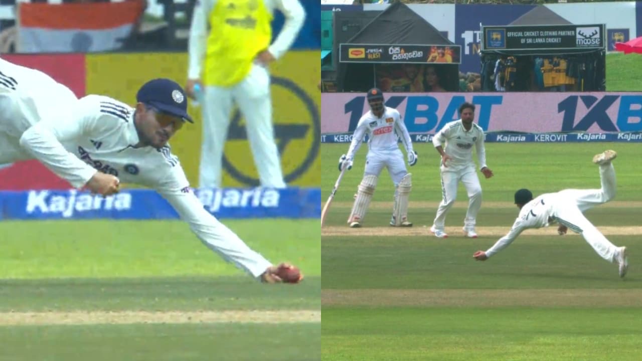 This Shubman Gill Catch In 1st India vs England Test Needs To Be Seen To Be Believed. Video