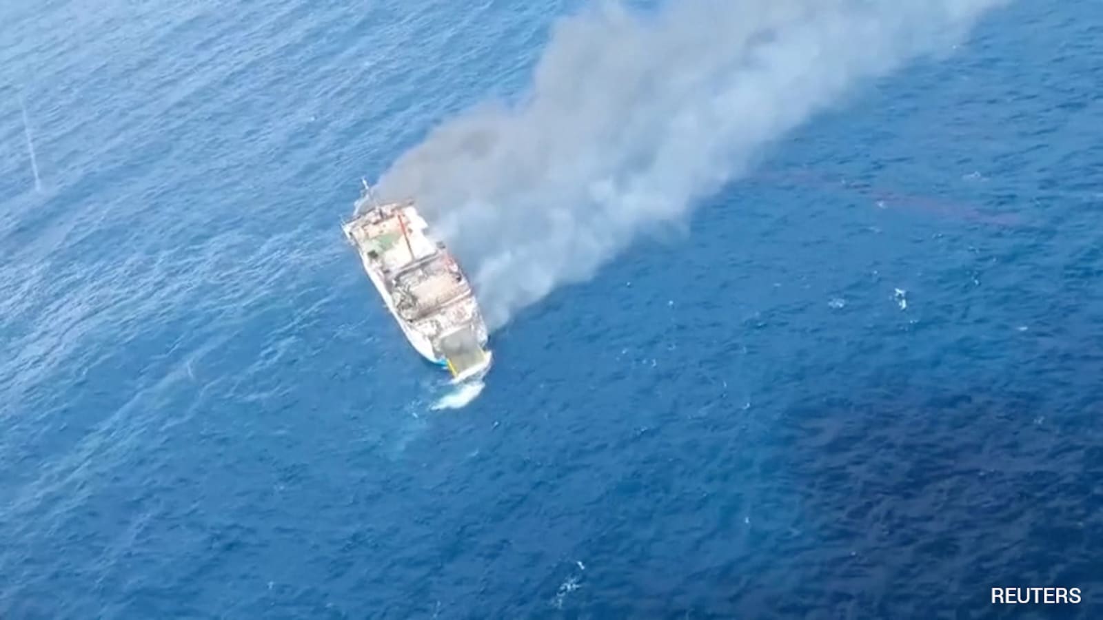 Indonesian Ferry Catches Fire Near Bali, 172 Rescued and One Dead