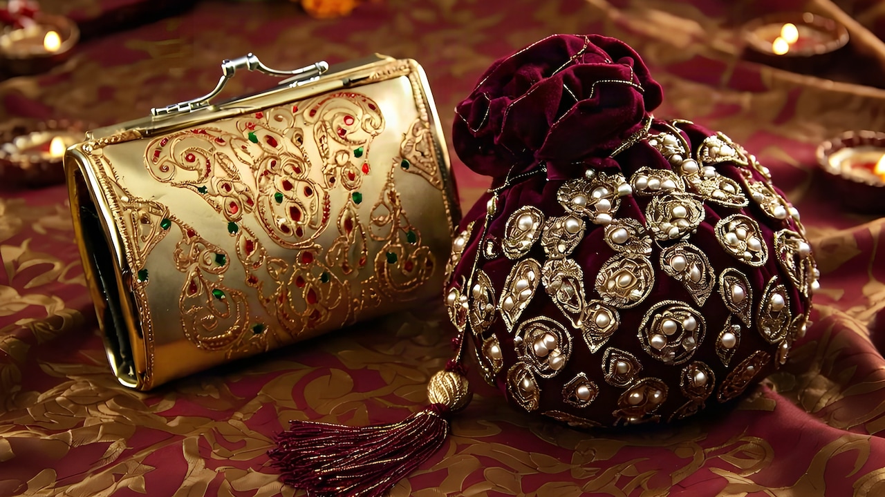 Tips to choose the right companion for your festive look between clutch vs potli