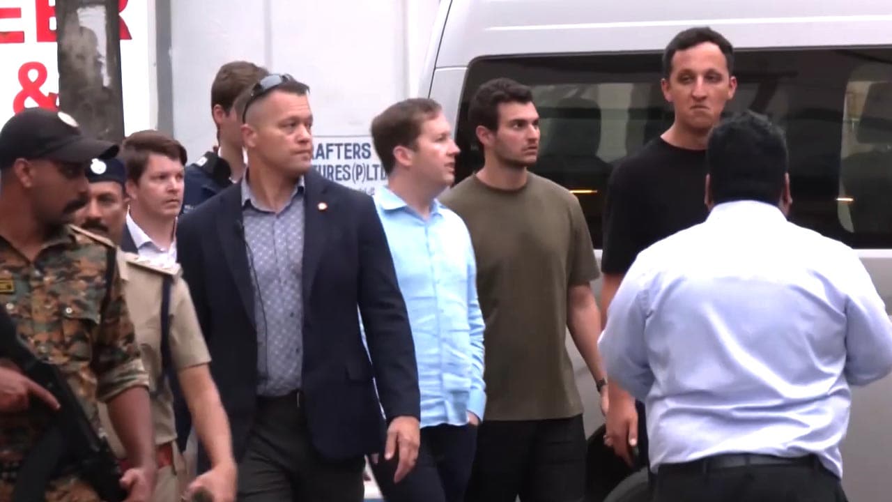 Tiffany Trump's Husband, US Ambassador Sergio Gor Visit Kochi's Mattancherry Synagogue