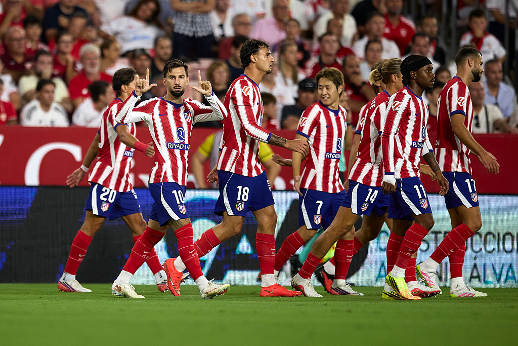 Atletico Madrid beat Sevilla 3-1 to move top of early La Liga table