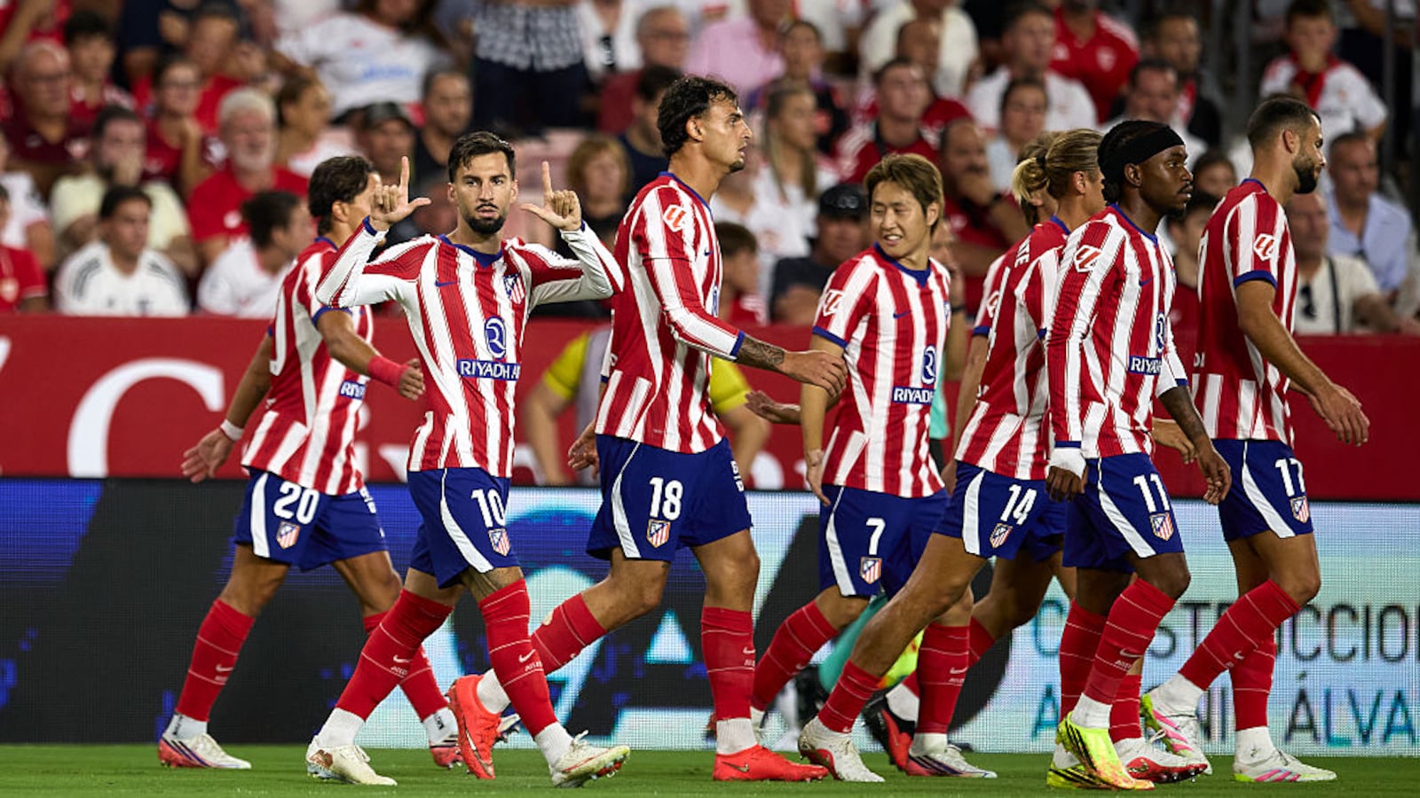 Atletico Madrid Down Sevilla To Go Top Of La Liga