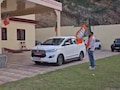 केंद्रीय मंत्री और देवनारायण बोर्ड अध्यक्ष की कार्यालय में बैठक, आचार संहिता लागू होते ही सरकारी गाड़ी रवाना