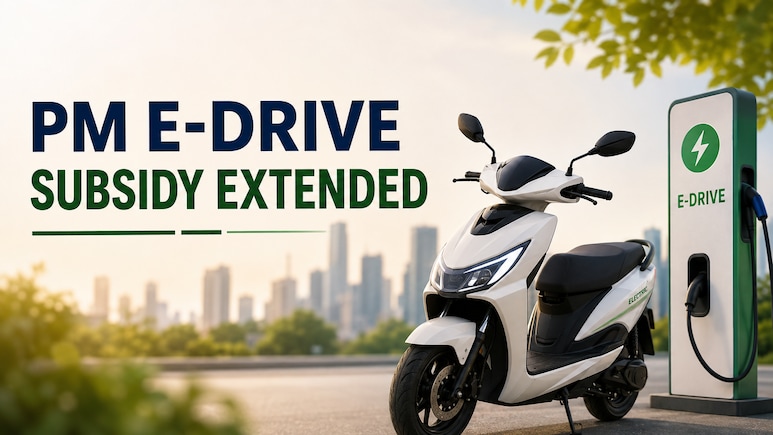 Govt Extends Subsidy Benefits For Electric Two-Wheelers Under PM E-Drive Scheme