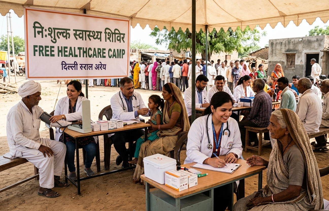 Delhi doctors launch a scheme wherein 2 hours of weekly free consultations will be provided