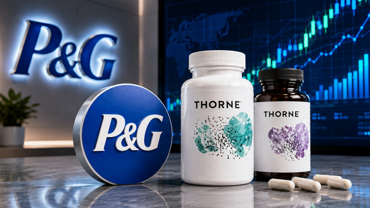 P&G Shares React As CEO Confirms $3.8 Billion Plan To Acquire Supplements Maker Thorne