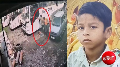 बस के ऑटोमैटिक डोर में फंसी गर्दन;  7 साल के बच्चे की दर्दनाक मौत, मंदिर में प्रसाद लेने निकला था मासूम