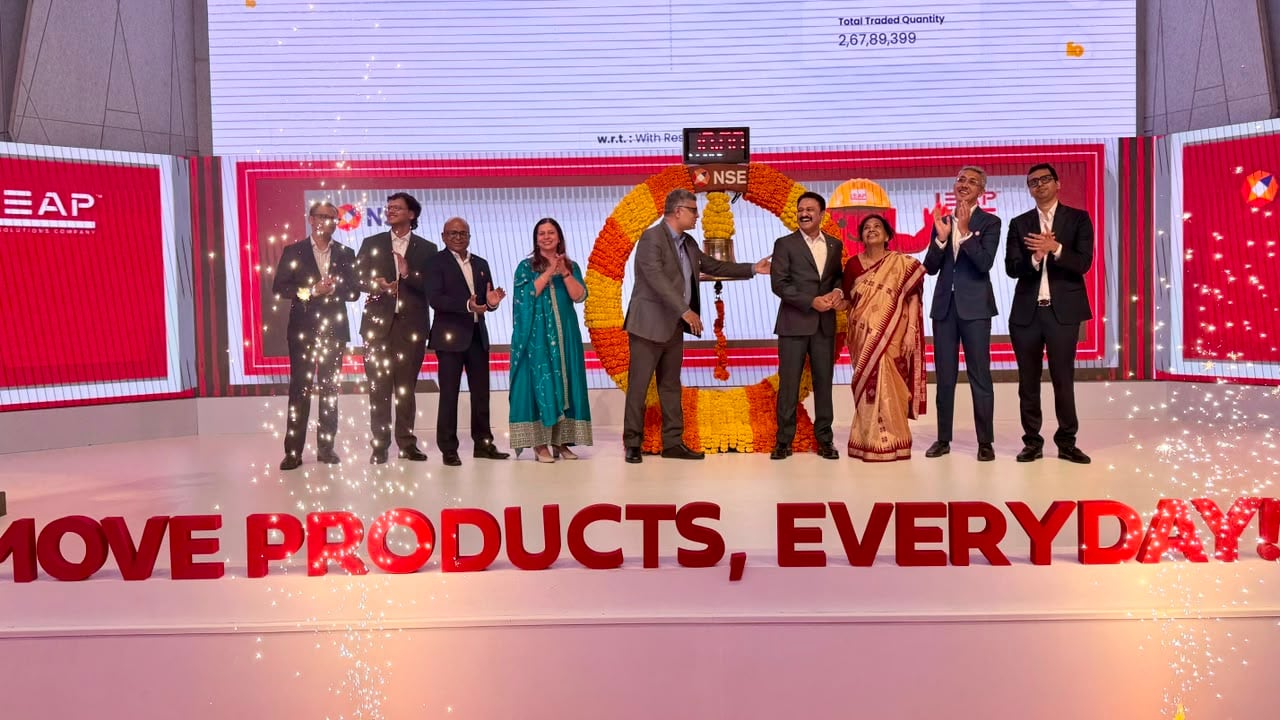 LEAP India Ltd. shares debuted on the stock market on Friday LEAP India Ltd. shares debuted on the stock market on Friday