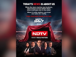 NDTV 24x7 Becomes NDTV, Unveils New Identity Anchored In 'When It Really Matters'