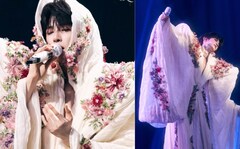 Chinese Singer Turns Manish Malhotra Couture Into A Gender-Fluid Statement
