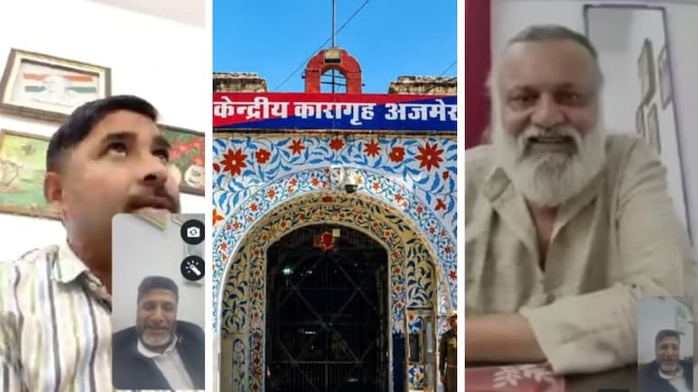 100 बच्चियों से रेप के मास्टरमाइंड से जेल में कराई VIDEO कॉल पर बात, अजमेर सेंट्रल जेल के जेलर पर गिरी गाज